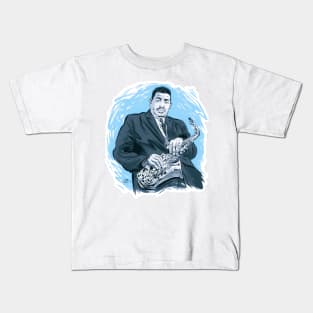 Cannonball Adderley - An illustration by Paul Cemmick Kids T-Shirt